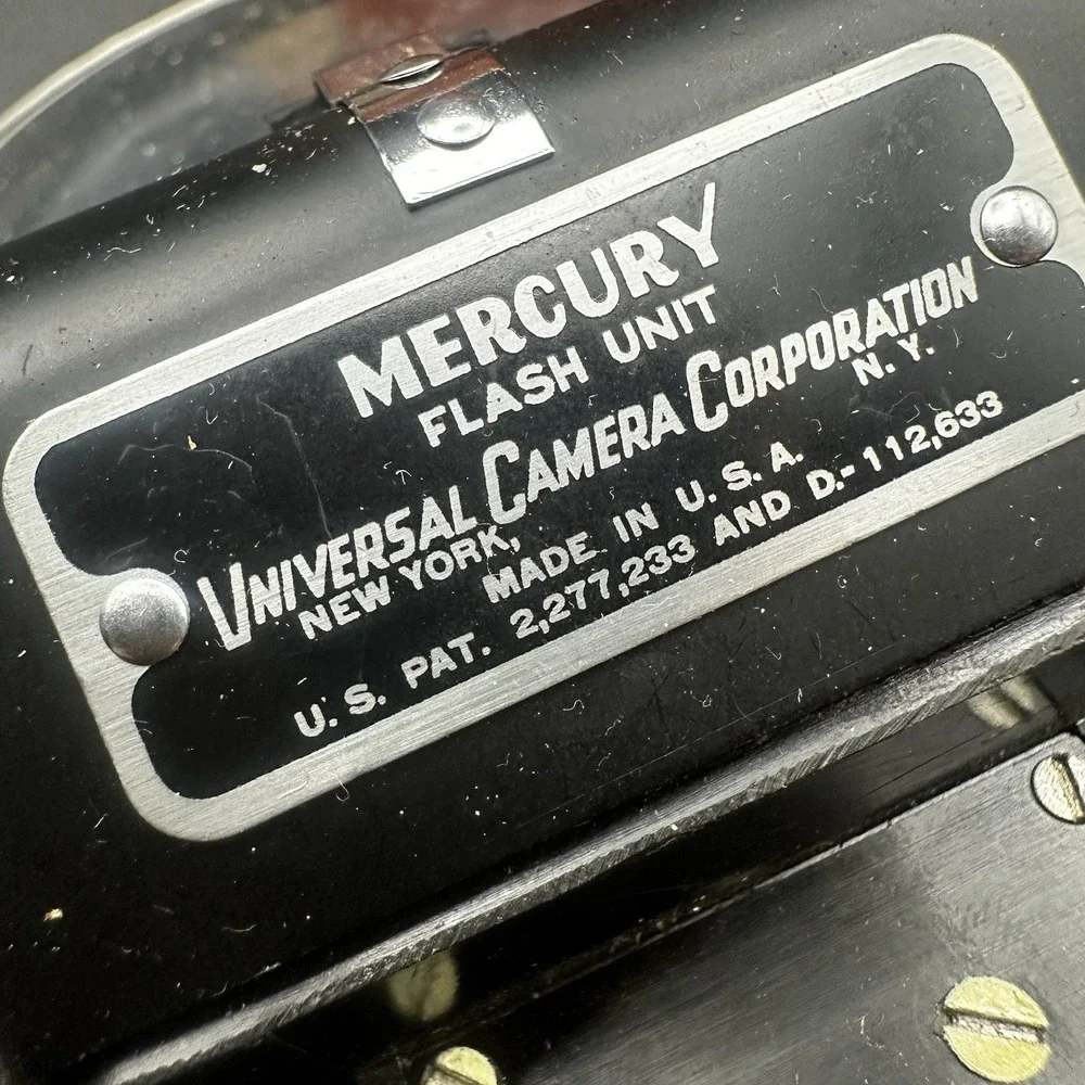 Mercury Flash Unit Universal Camera Corporation With Original Box